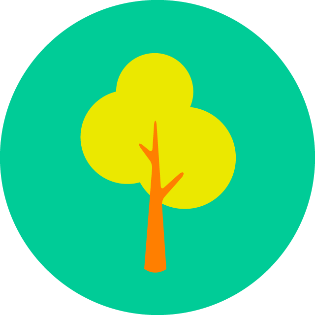 m<sup>2</sup> of new green space created